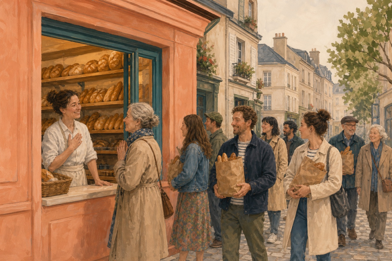 Bakery reviews that fill Saturday, not the till screen
