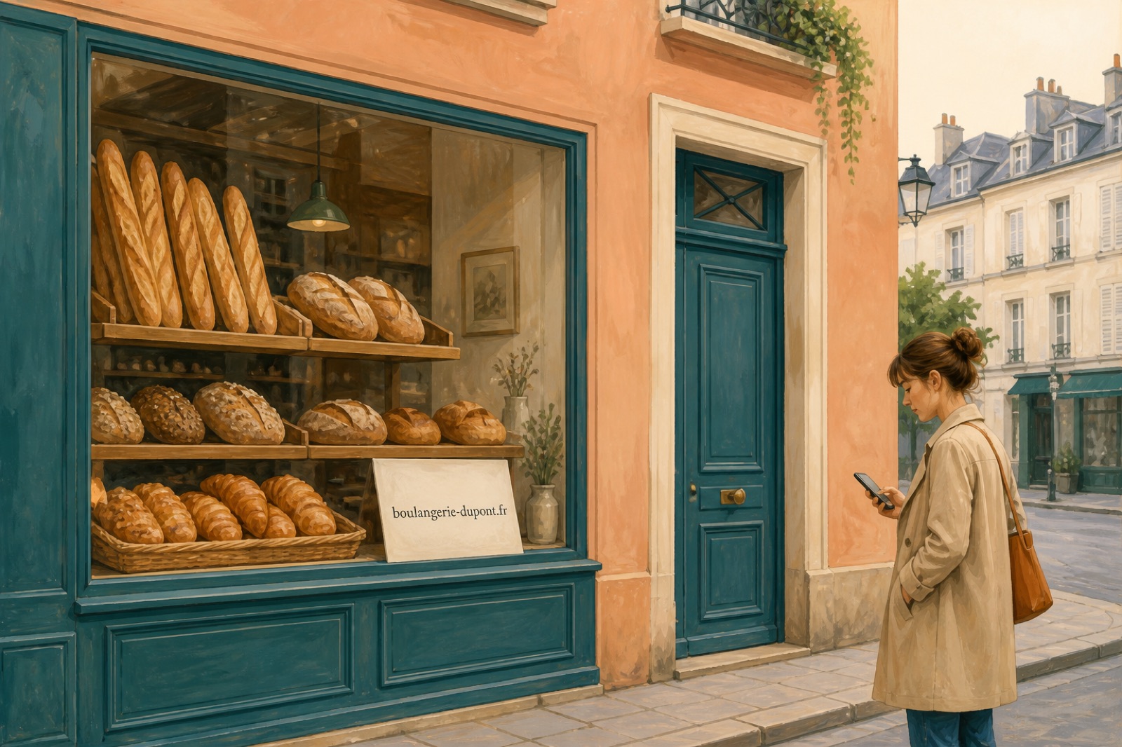 A bakery website, or the listing is enough