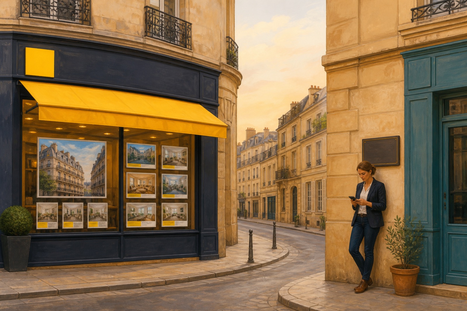 Independent estate agent versus the branded agency on Maps