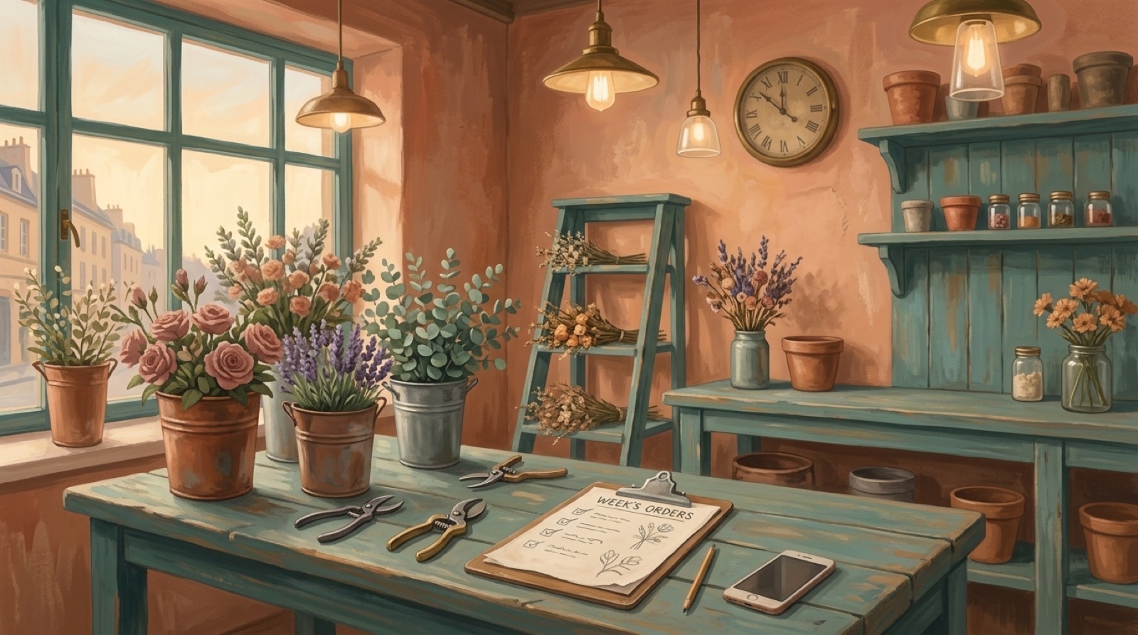 How Artifluence runs a florist week — without a marketing intern