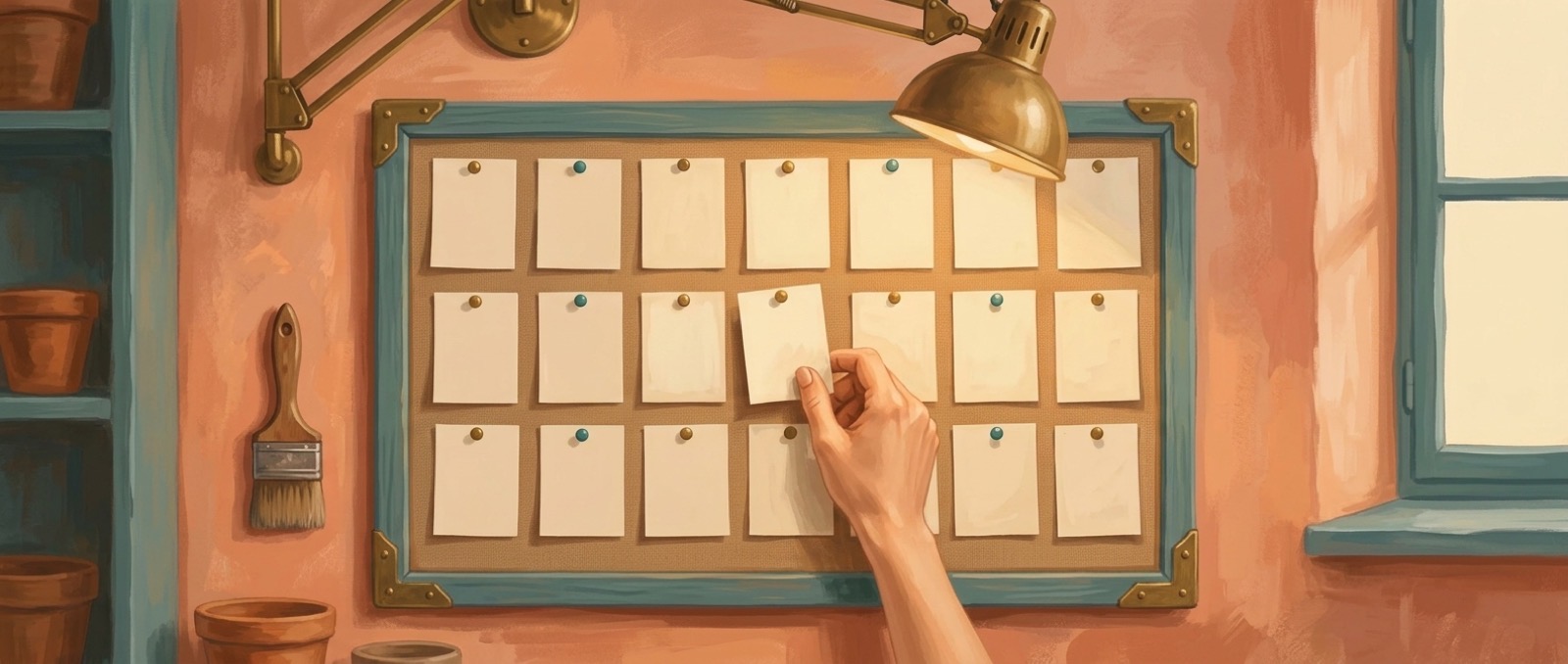 The calendar, and everything that happens after you press publish
